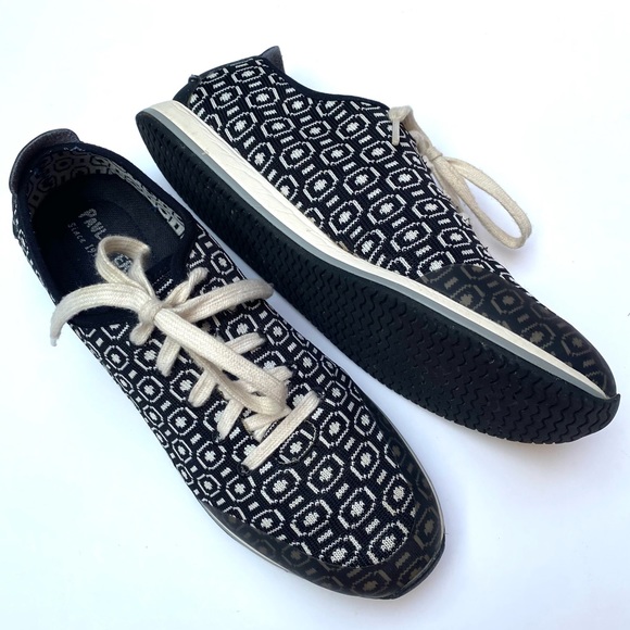 Paul Sperry Womens Lace Up Black & White Sneaker Size 8 - Picture 4 of 16